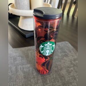 New Starbucks Halloween Orange and BlackPumpkin Cat